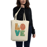 Letters of Love Eco Tote Bag