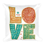 Letters of Love Pillow