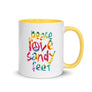 Peace, Love, Sandy Feet Mug