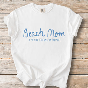Beach Mom Script Tee
