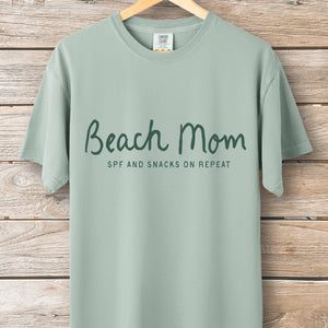 Beach Mom Script Tee