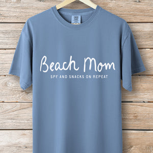 Beach Mom Script Tee