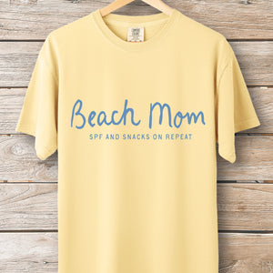Beach Mom Script Tee