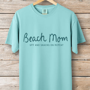 Beach Mom Script Tee