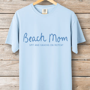 Beach Mom Script Tee