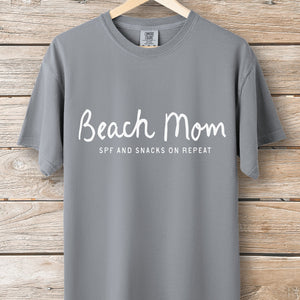 Beach Mom Script Tee