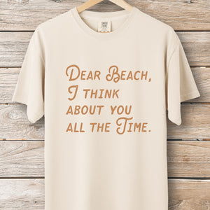 Dear Beach Script Tee