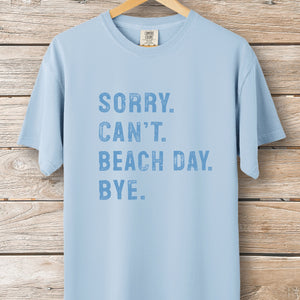 Sorry Can't Beach Day Tee