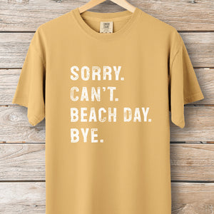 Sorry Can't Beach Day Tee
